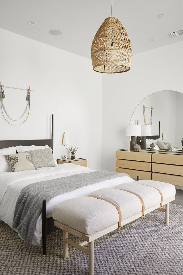 DOMAINE HOME FEATURE - PARACHUTE HOTEL - CHRIS EARL DANSK BED