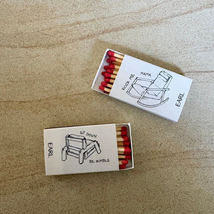 EARL Matchbooks