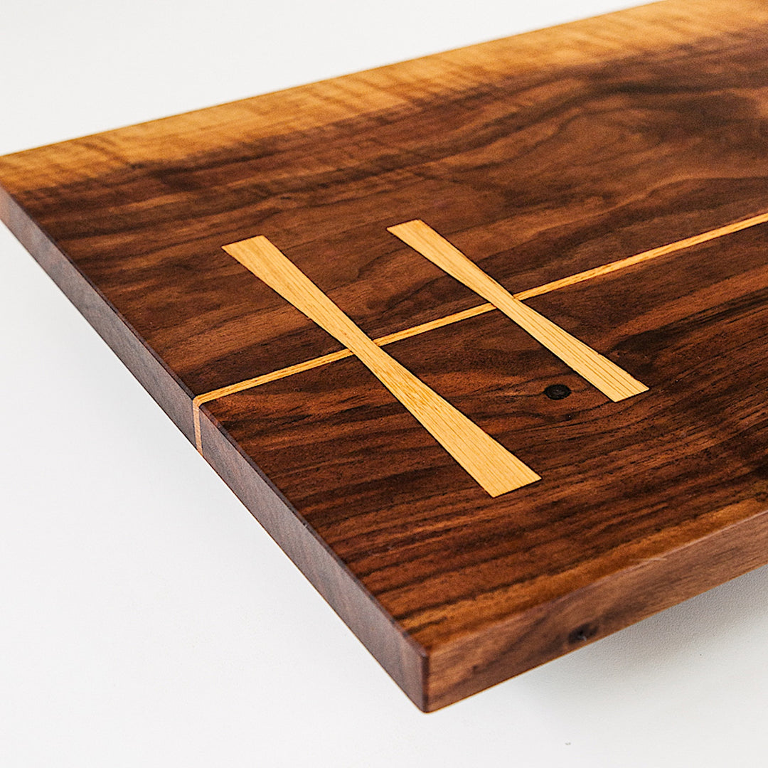 Rectangle Walnut Cutting Board V Rectangle Walnut Cutting Board V