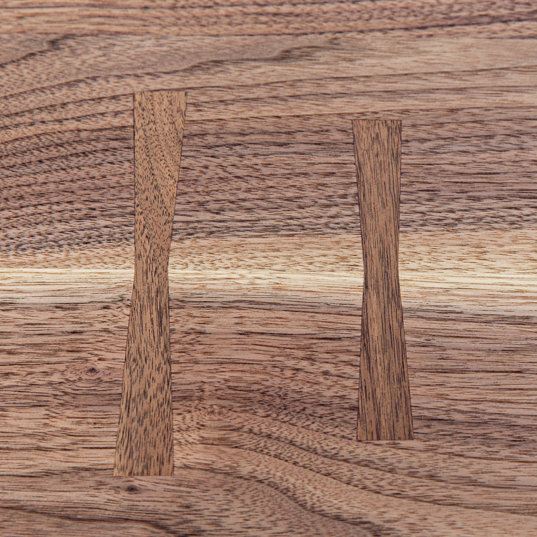 EARL Furniture walnut dutchman joint