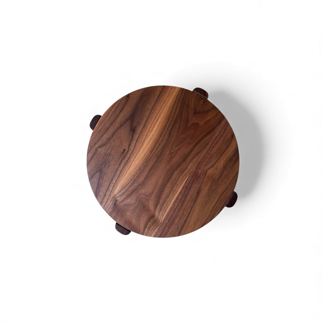 EARL LAMEL SIDE TABLE BEDSIDE TABLE NIGHTSTAND. Available in walnut, maple, white oak, ebonized oak, any paint or Pantone color match.