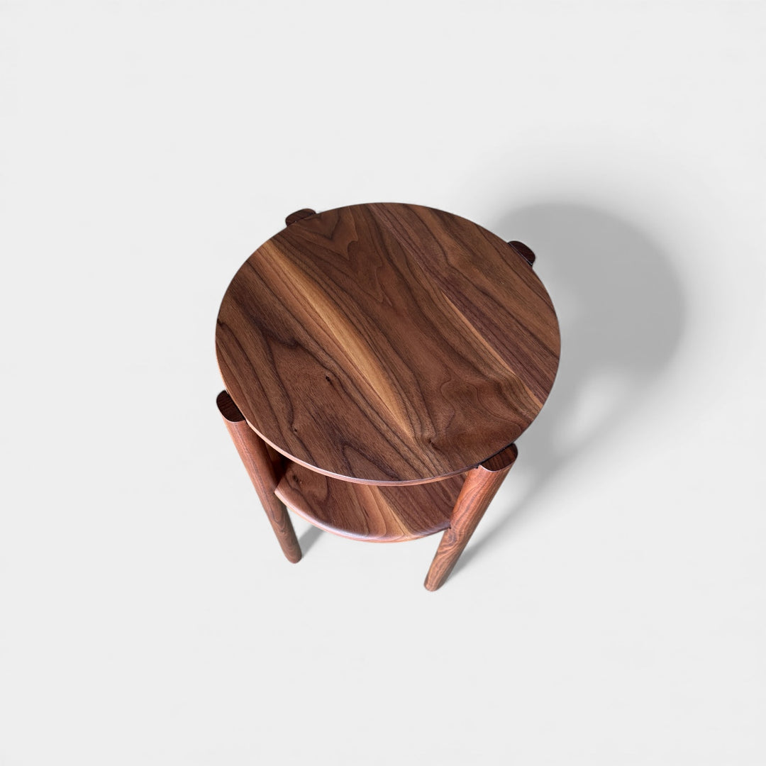 EARL LAMEL SIDE TABLE BEDSIDE TABLE NIGHTSTAND. Available in walnut, maple, white oak, ebonized oak, any paint or Pantone color match.